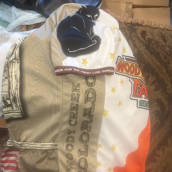 Verge Cycling Jersey Men's Size Large 3/4 Hidden Front Zipper Short Sleeves EUC - Picture 11 of 11